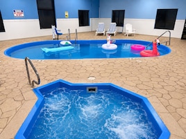 Una piscina techada
