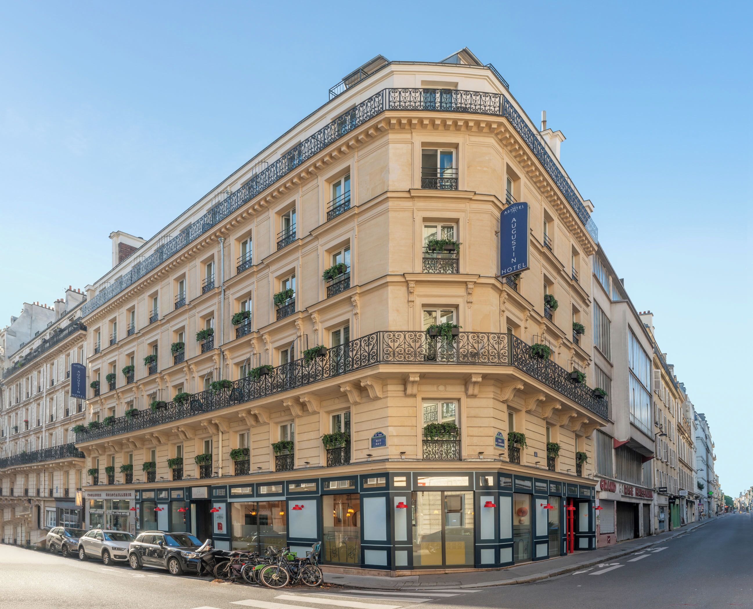 Voorkant van accommodatie