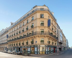 Fassade der Unterkunft