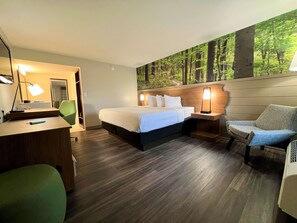 Standard Room, 1 King Bed, Non Smoking, Refrigerator & Microwave (Walk-in Shower;Theme Room)