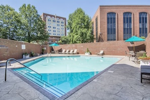 Indoor pool, seasonal outdoor pool