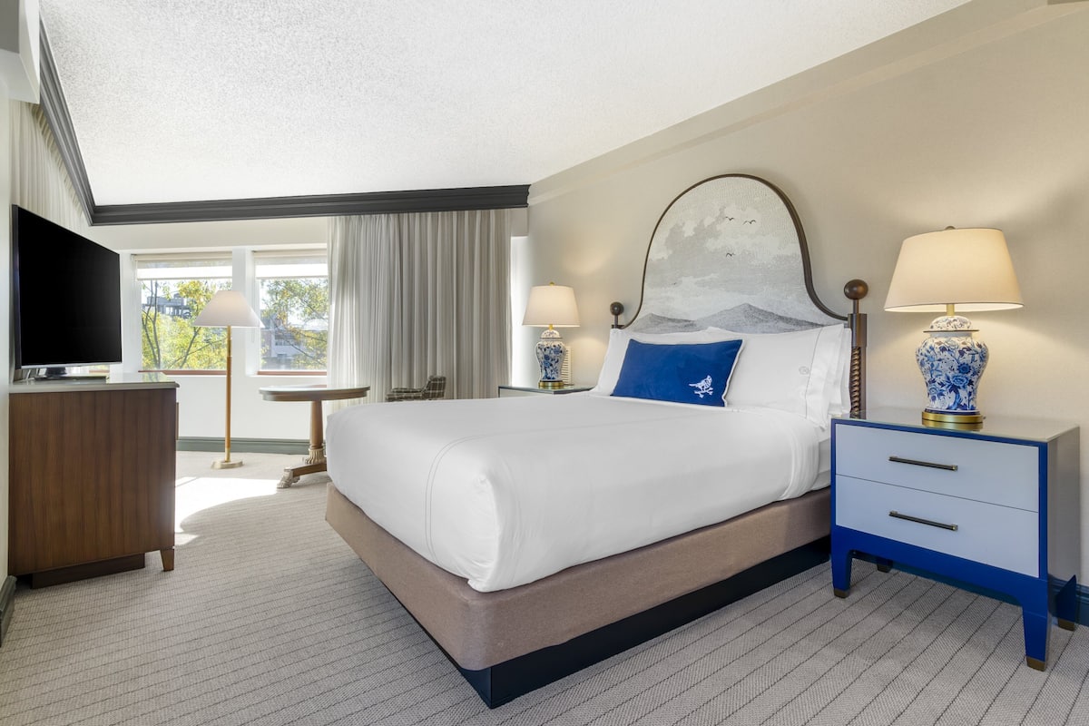 Suite, 1 trÚs grand lit | Literie de qualité supérieure, couette en duvet d'oie, surmatelas