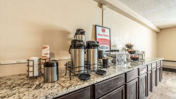 Free daily on-the-go breakfast