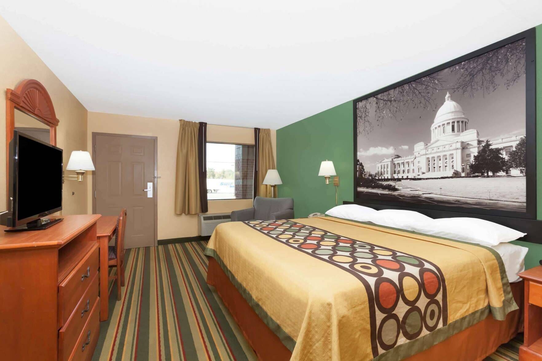 Desk, iron/ironing board, free WiFi, bed sheets