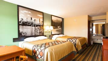 Desk, iron/ironing board, free WiFi, bed sheets