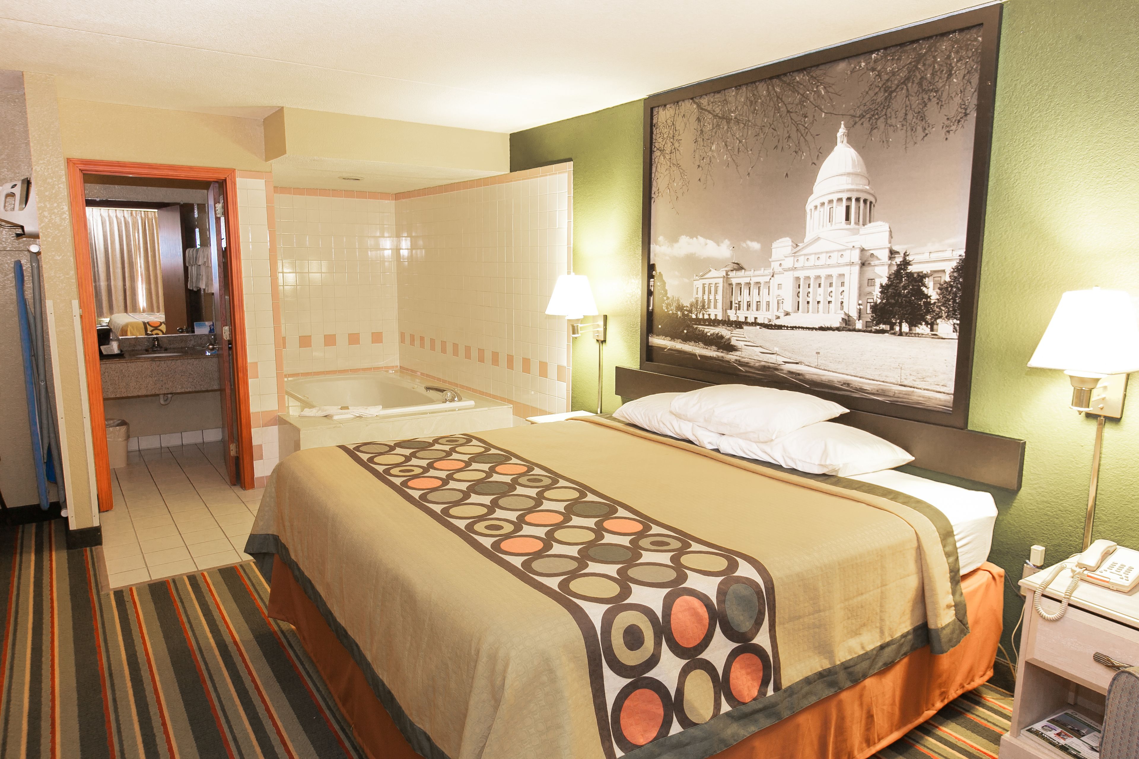 Desk, iron/ironing board, free WiFi, bed sheets