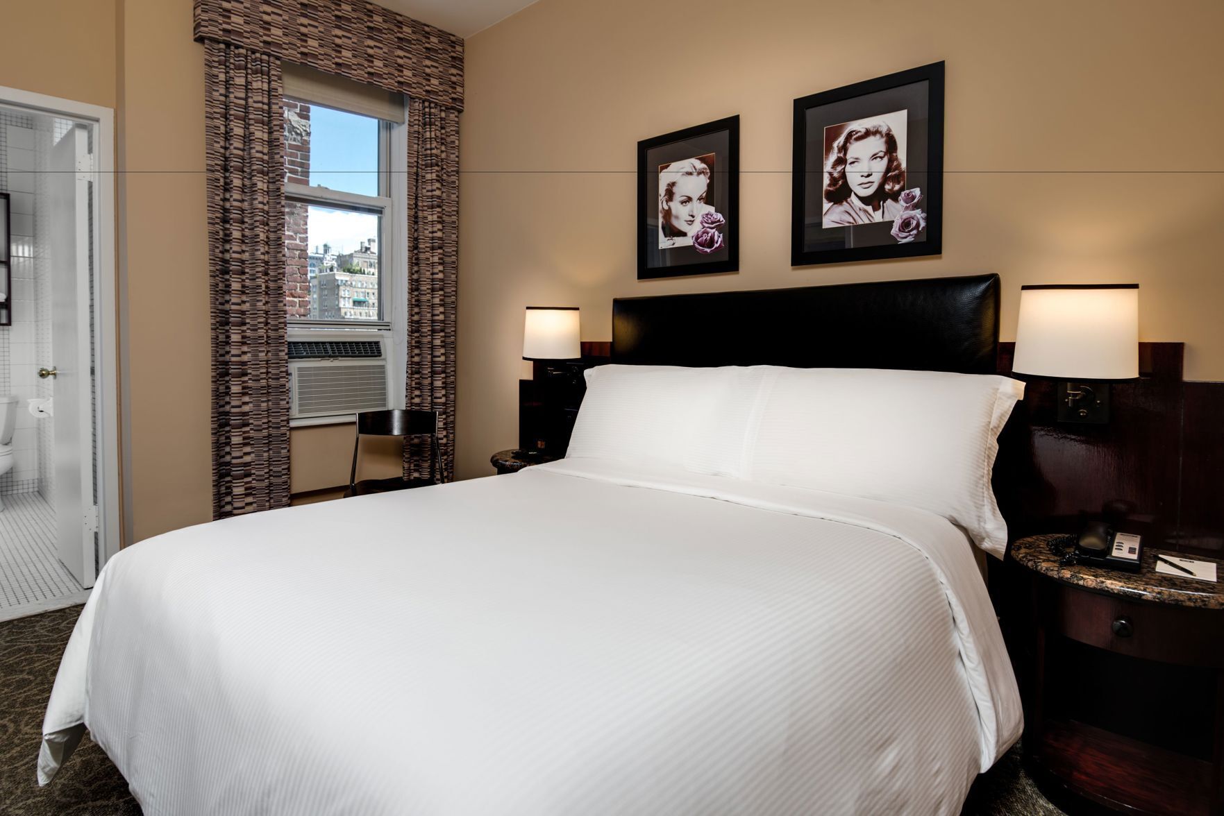 Egyptian cotton sheets, pillowtop beds, in-room safe, desk