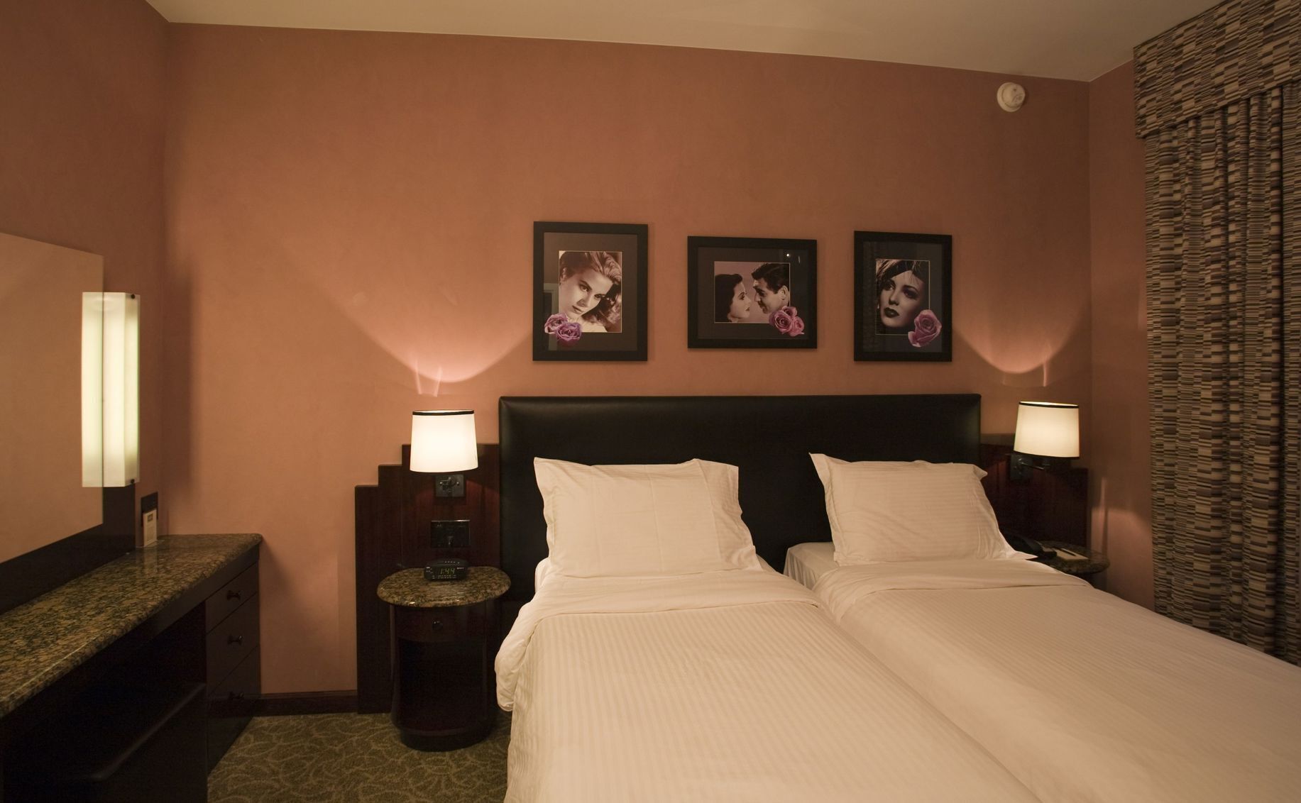 Egyptian cotton sheets, pillowtop beds, in-room safe, desk