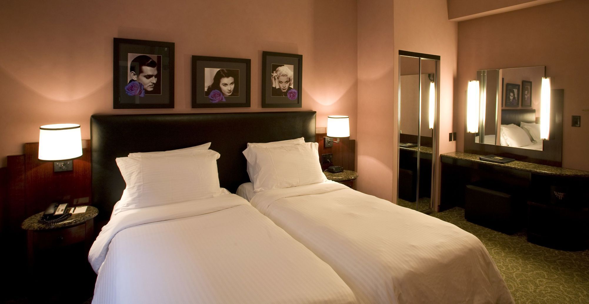 Egyptian cotton sheets, pillowtop beds, in-room safe, desk