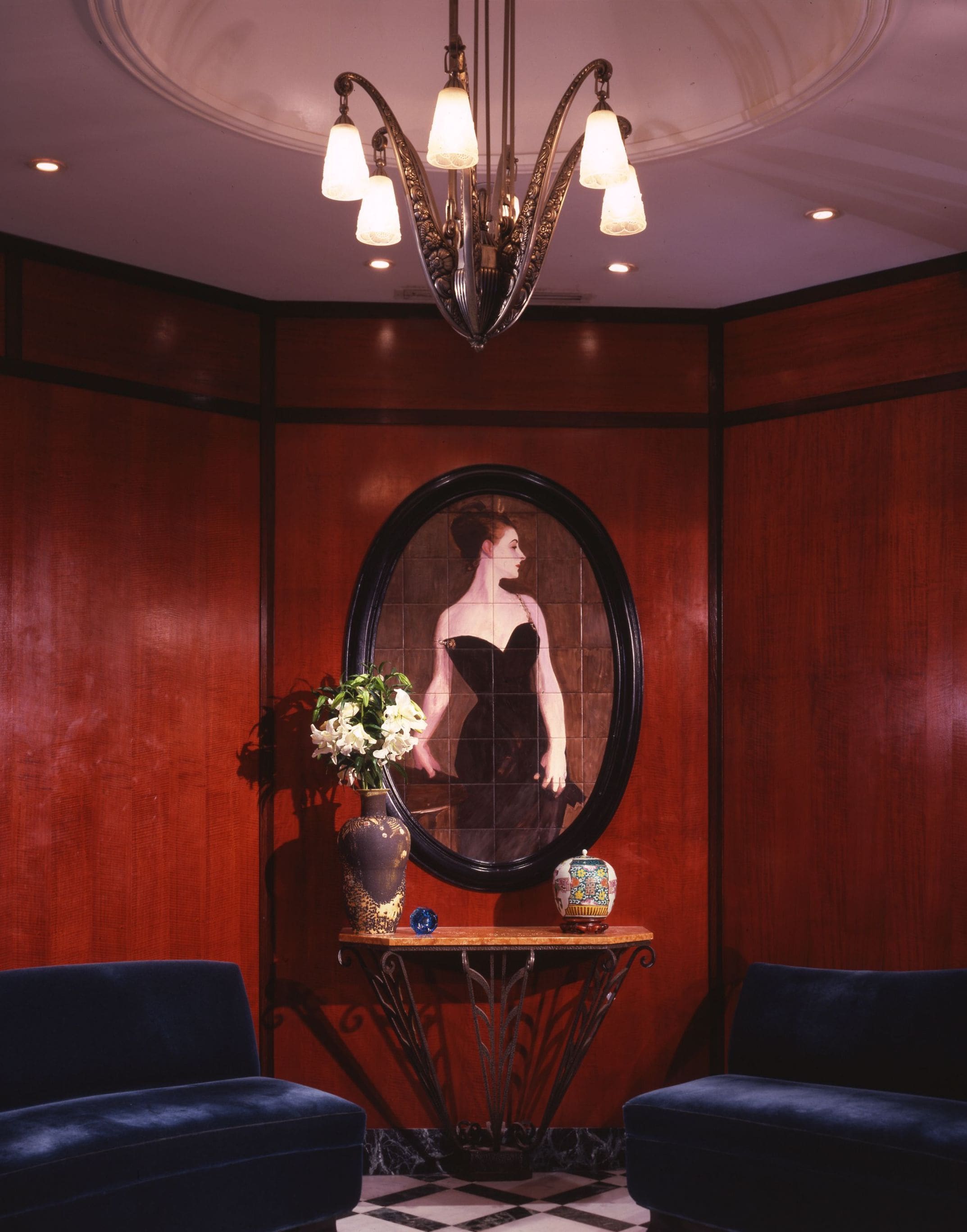 Sitzecke in der Lobby