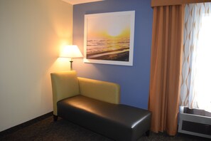 In-room safe, iron/ironing board, free cribs/infant beds, free WiFi