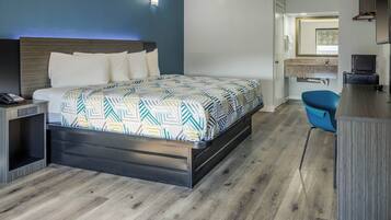 Free WiFi, bed sheets, alarm clocks