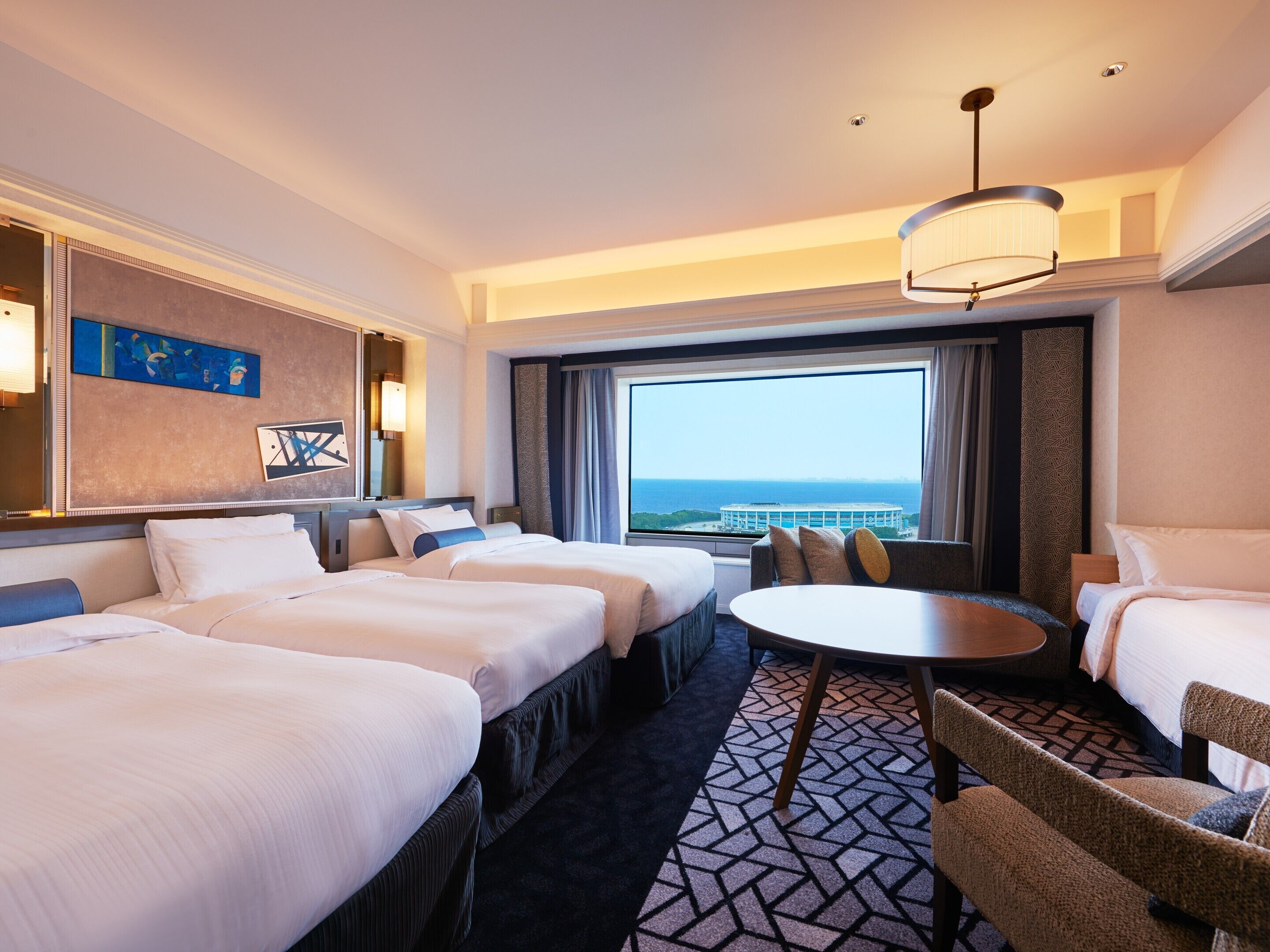 Superior Quadruple Room, Non Smoking, Corner | Premium bedding, down duvets, in-room safe, desk