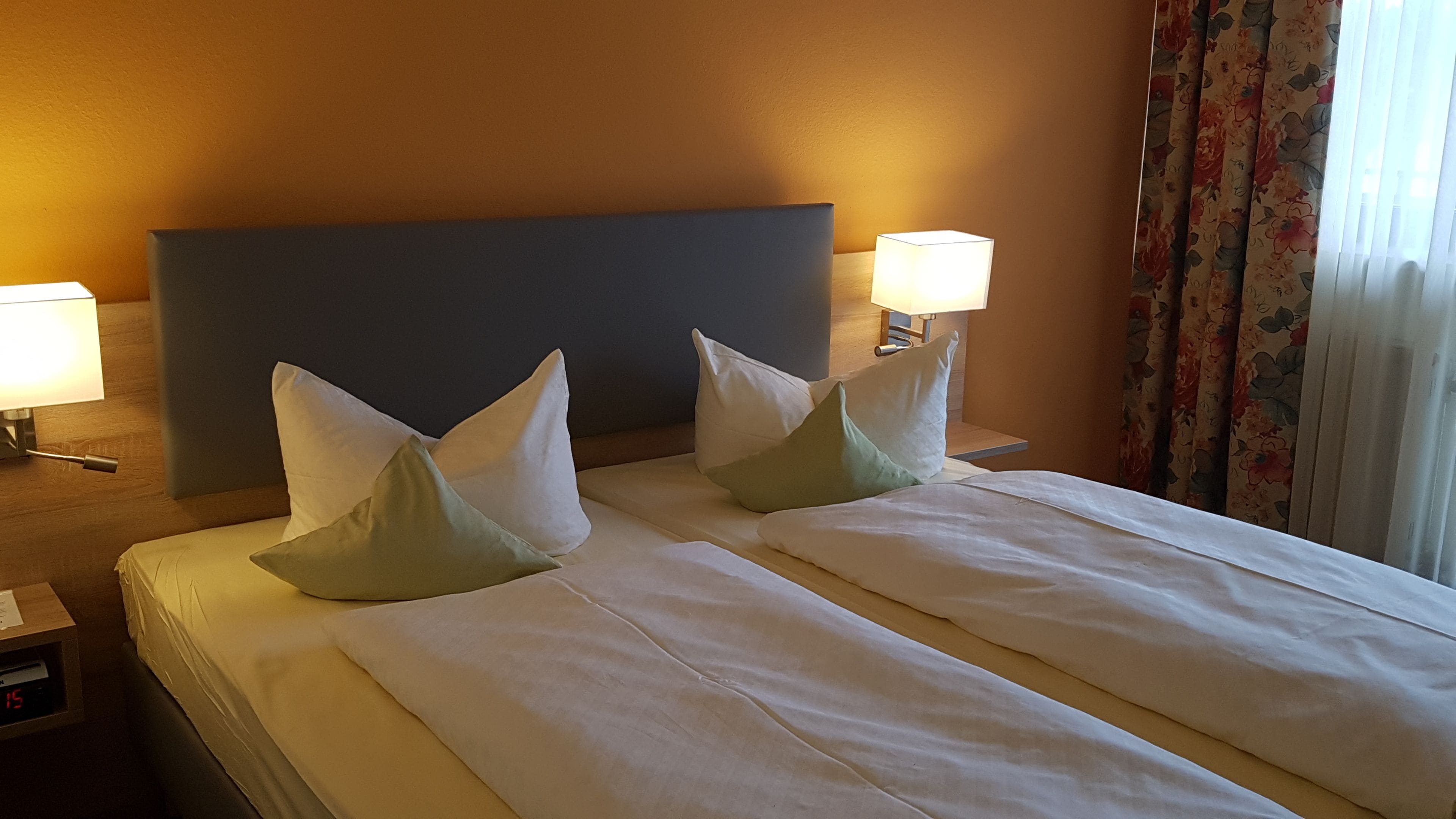 1 bedroom, desk, blackout curtains, iron/ironing board