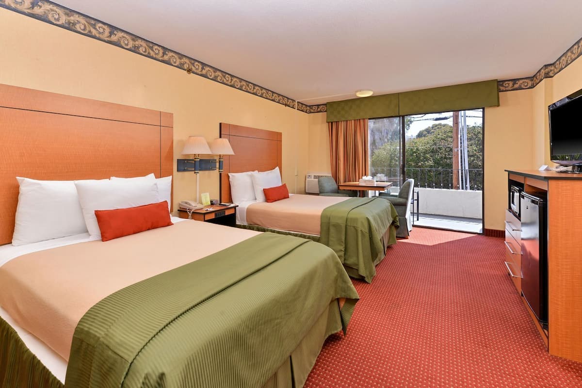 In-room safe, desk, iron/ironing board, free cribs/infant beds