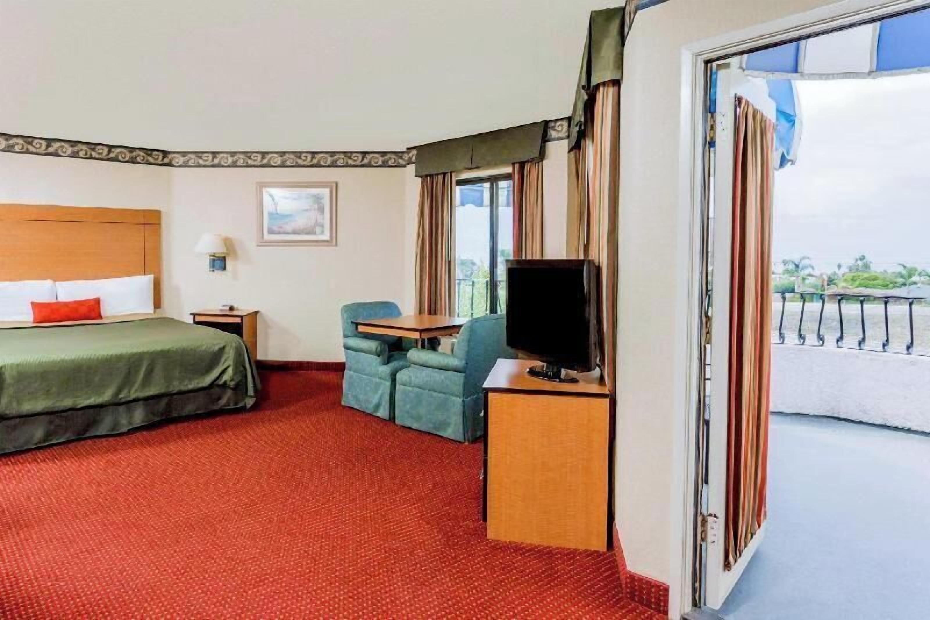 In-room safe, desk, iron/ironing board, free cribs/infant beds