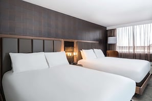 Room, 2 Queen Beds | Pillowtop beds, in-room safe, desk, blackout drapes