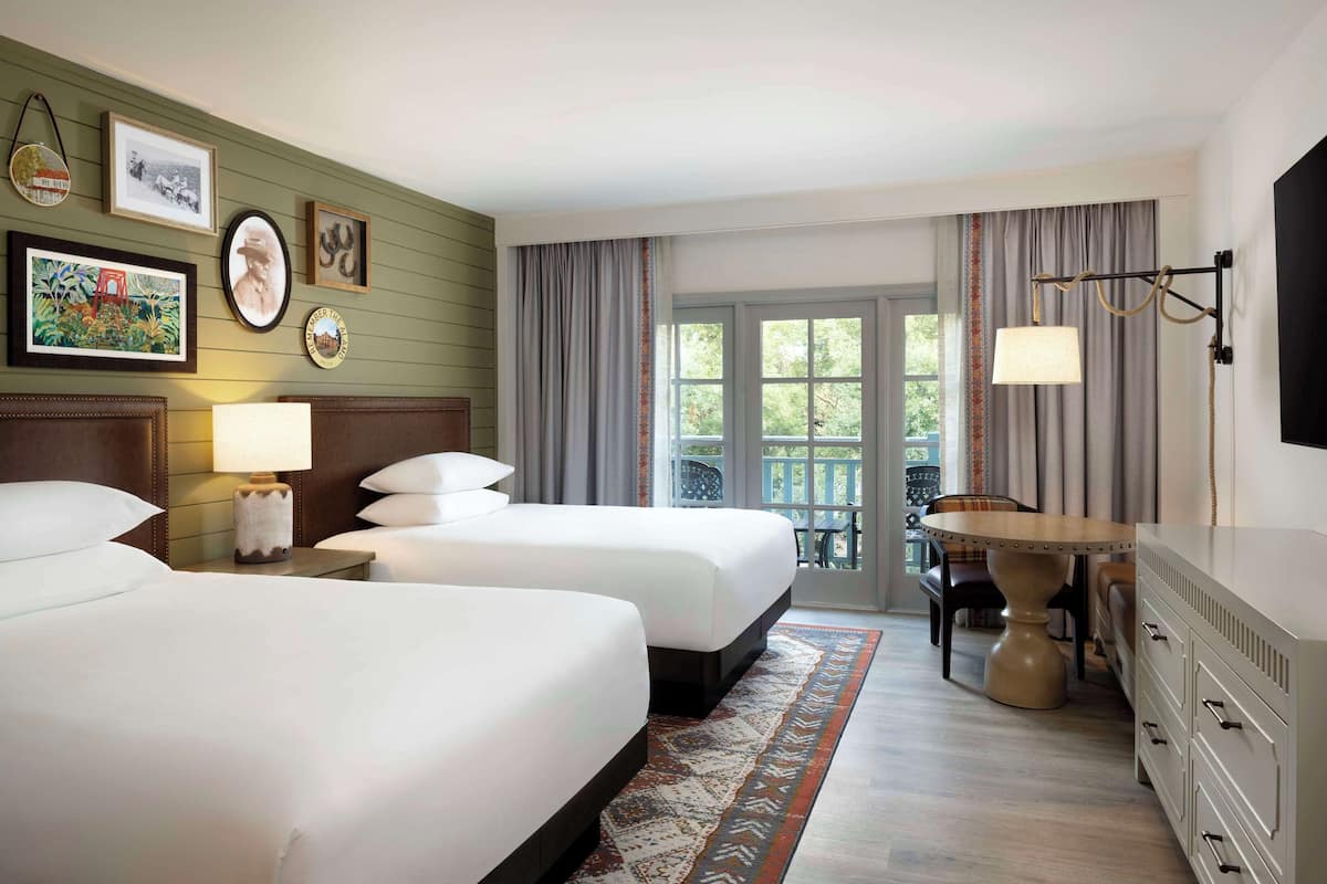 Premium bedding, pillow-top beds, in-room safe, desk
