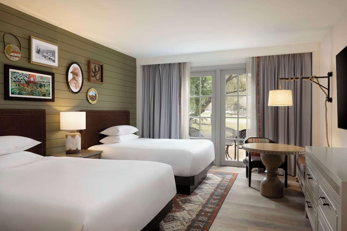 Premium bedding, pillow-top beds, in-room safe, desk
