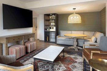 Premium bedding, pillowtop beds, in-room safe, desk at Hyatt Regency Hill Country Resort and Villas