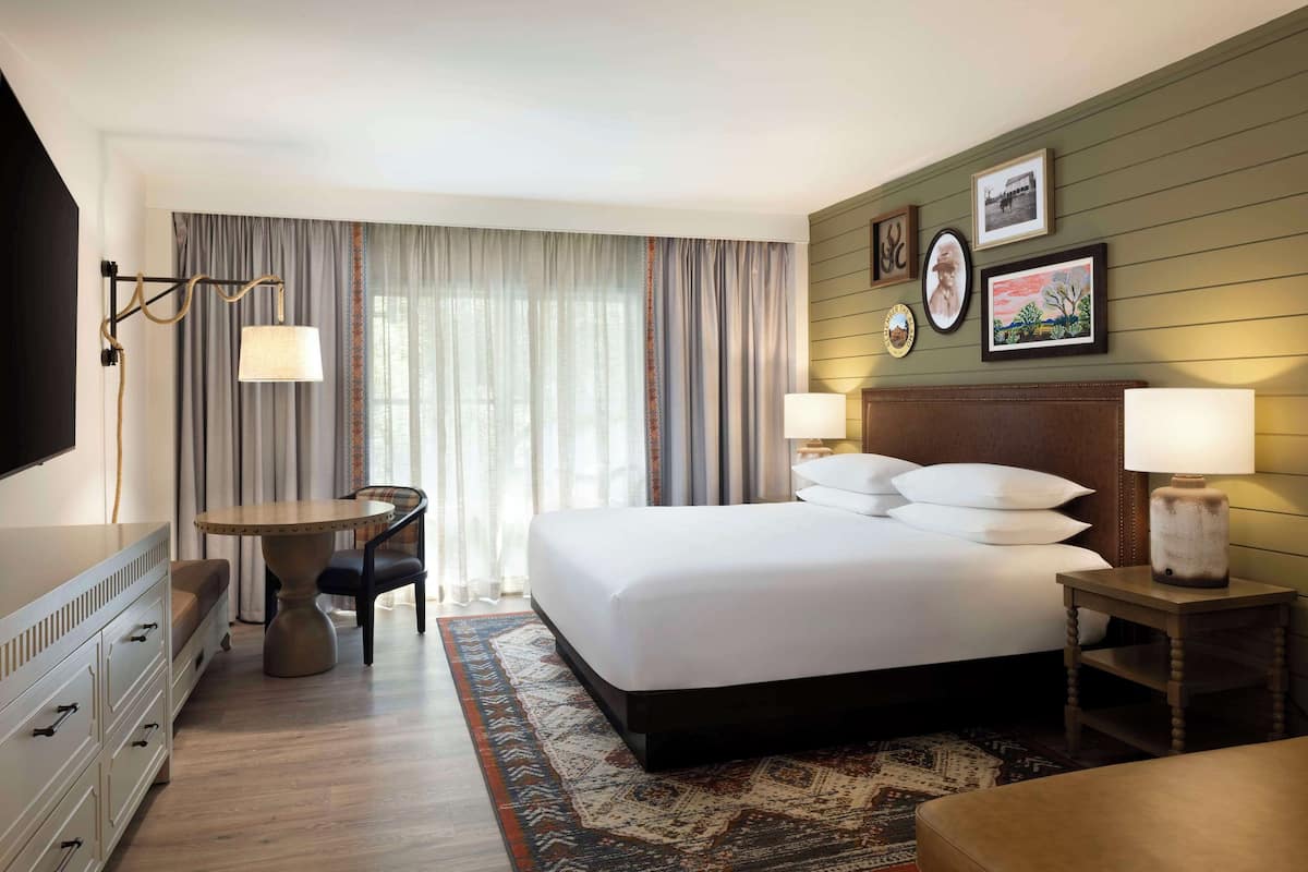 Premium bedding, pillow-top beds, in-room safe, desk