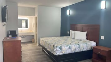 Free WiFi, bed sheets