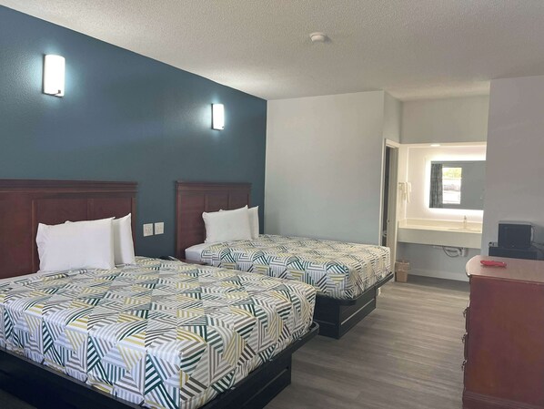 Free WiFi, bed sheets