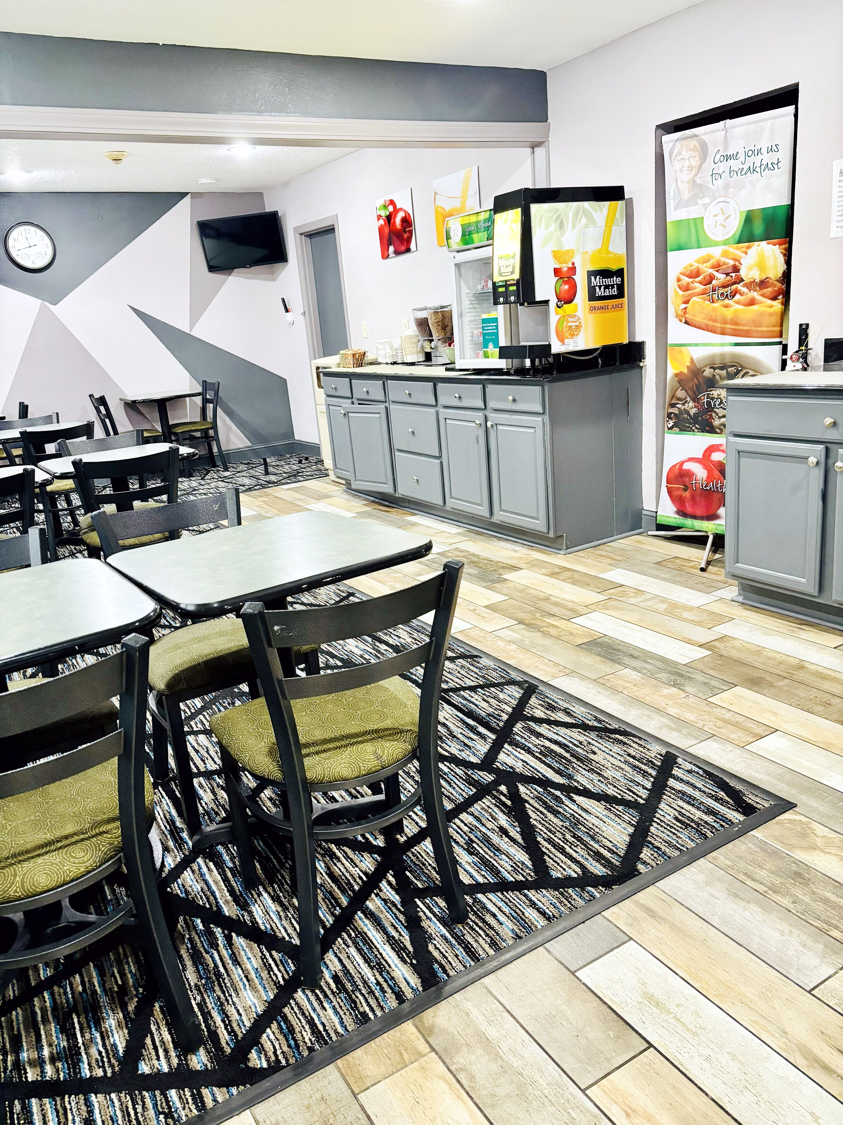 Déjeuner continental gratuit tous les jours