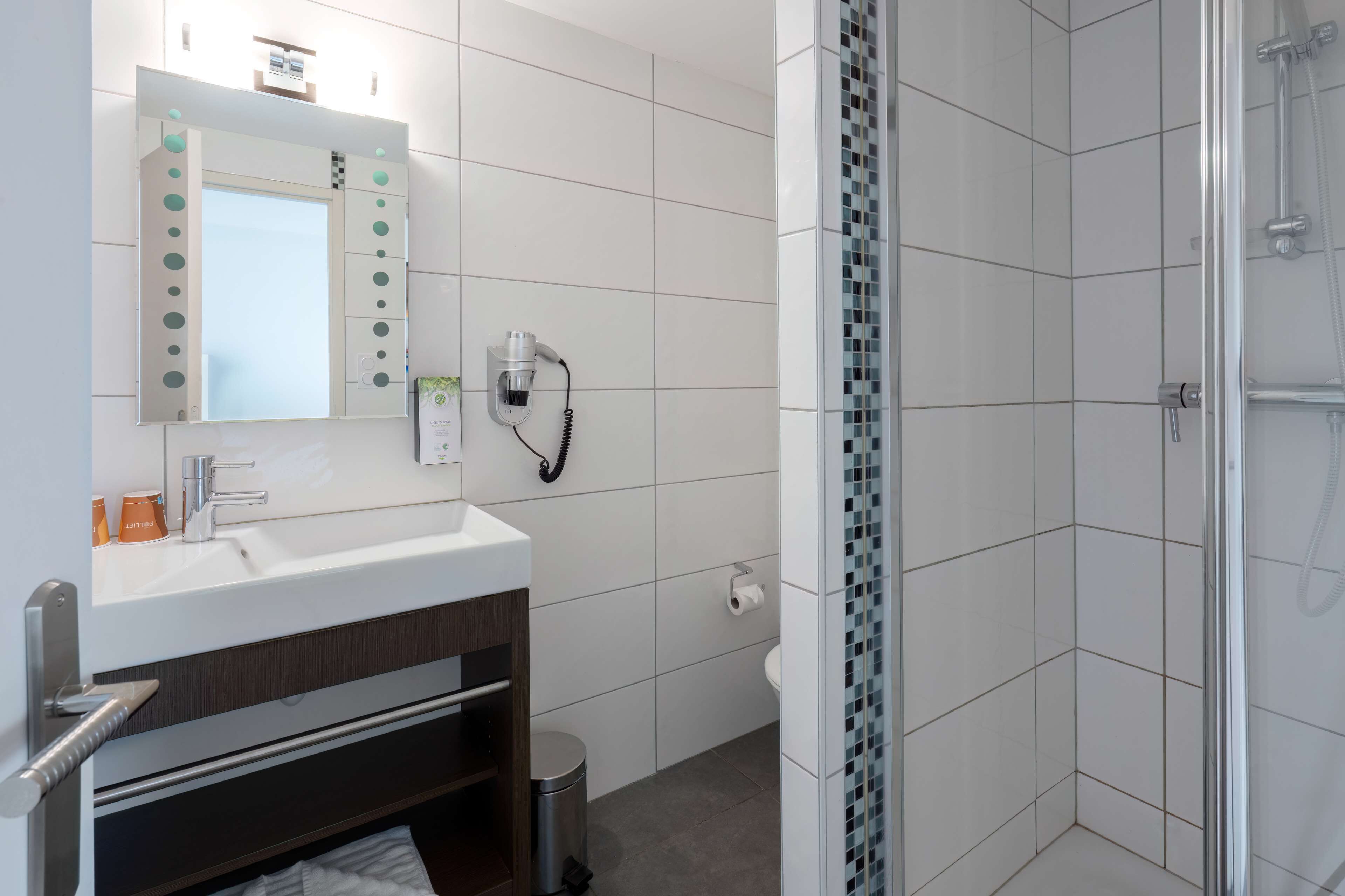 superior room, 1 double bed | bathroom | eco-friendly toiletries, hair dryer, towels, soap
