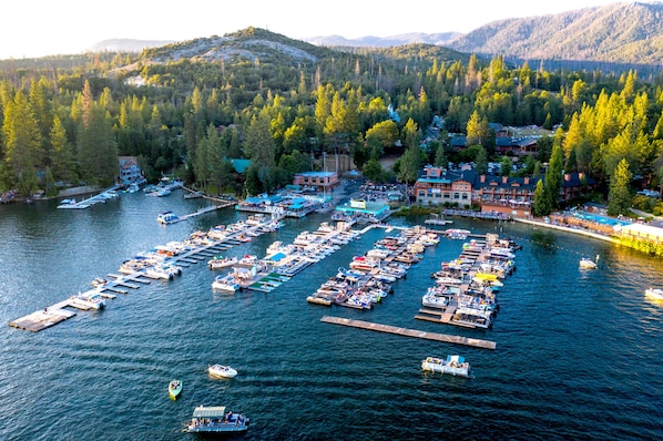 Aerial view - The Pines Resort (Bass Lake)