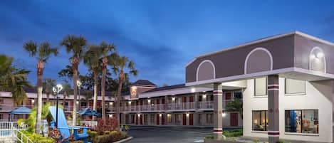 Façana frontal de l'allotjament