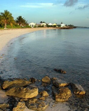 Private beach