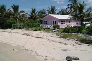 Private beach