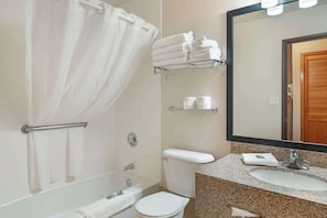 Kostenlose Toilettenartikel, Haartrockner, Handtücher