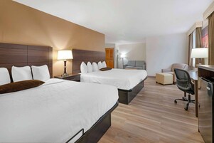 In-room safe, soundproofing, iron/ironing board, rollaway beds