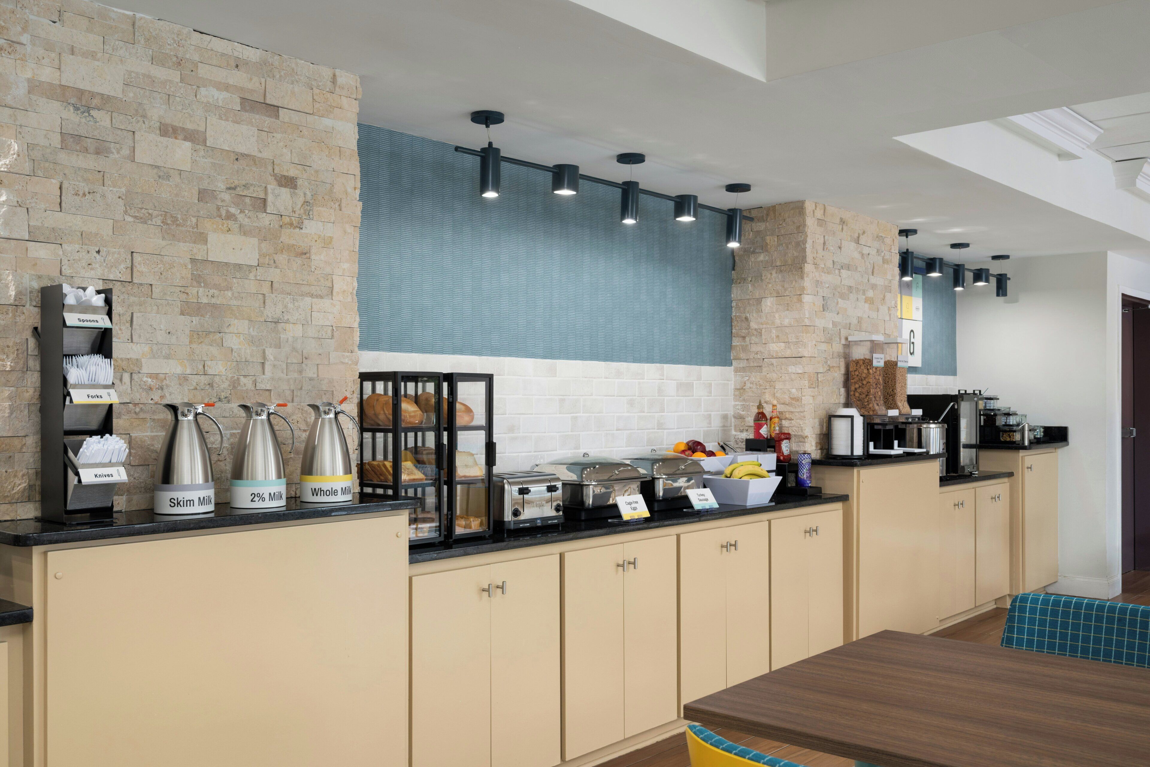 Breakfast area