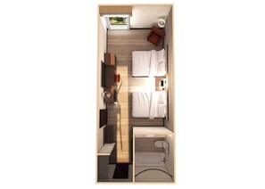 Standard Room, 2 Queen Beds | Desk, laptop workspace, blackout drapes, soundproofing