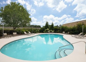 Seasonal outdoor pool