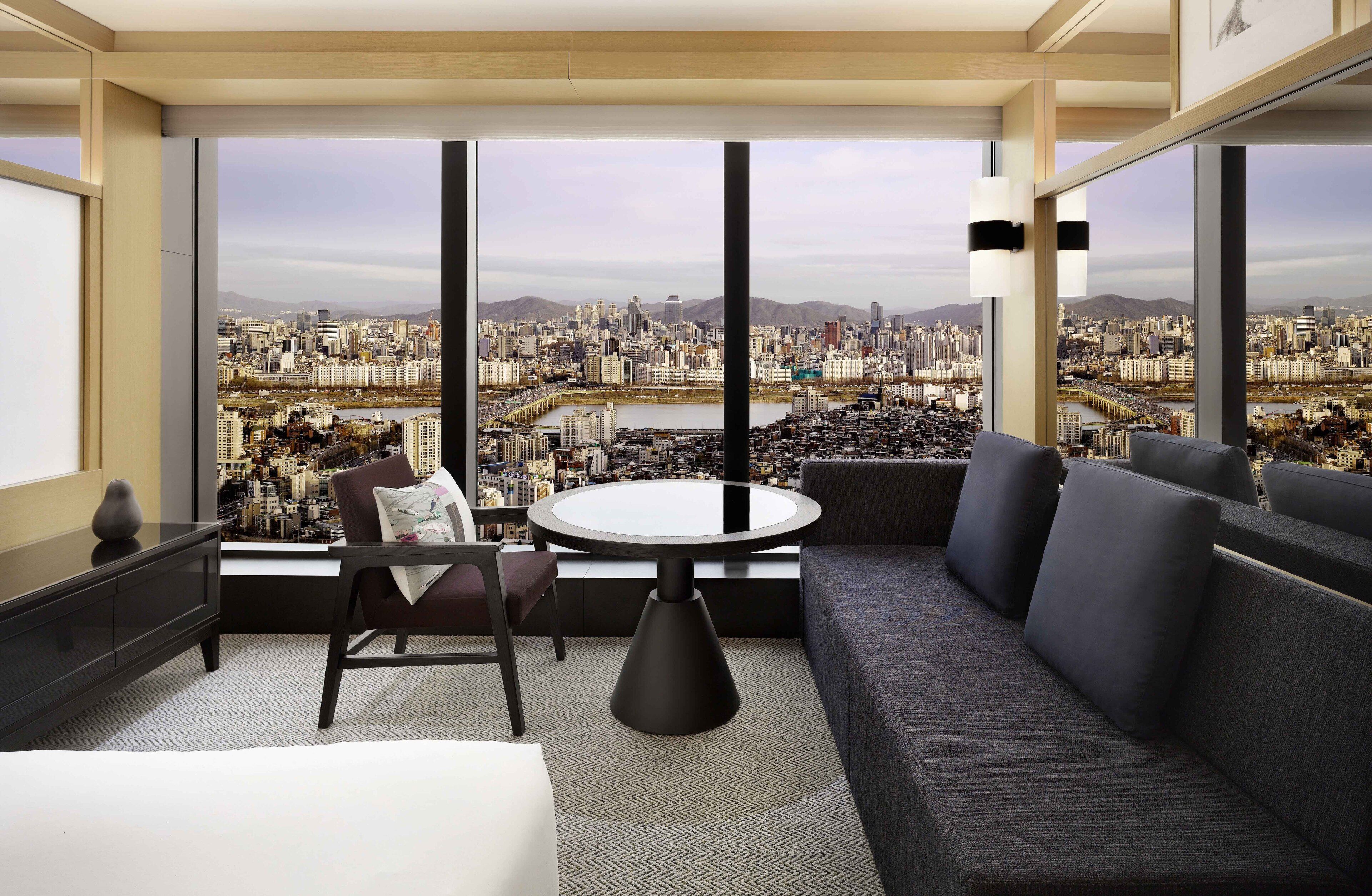 premium bedding, down duvets, minibar, in-room safe