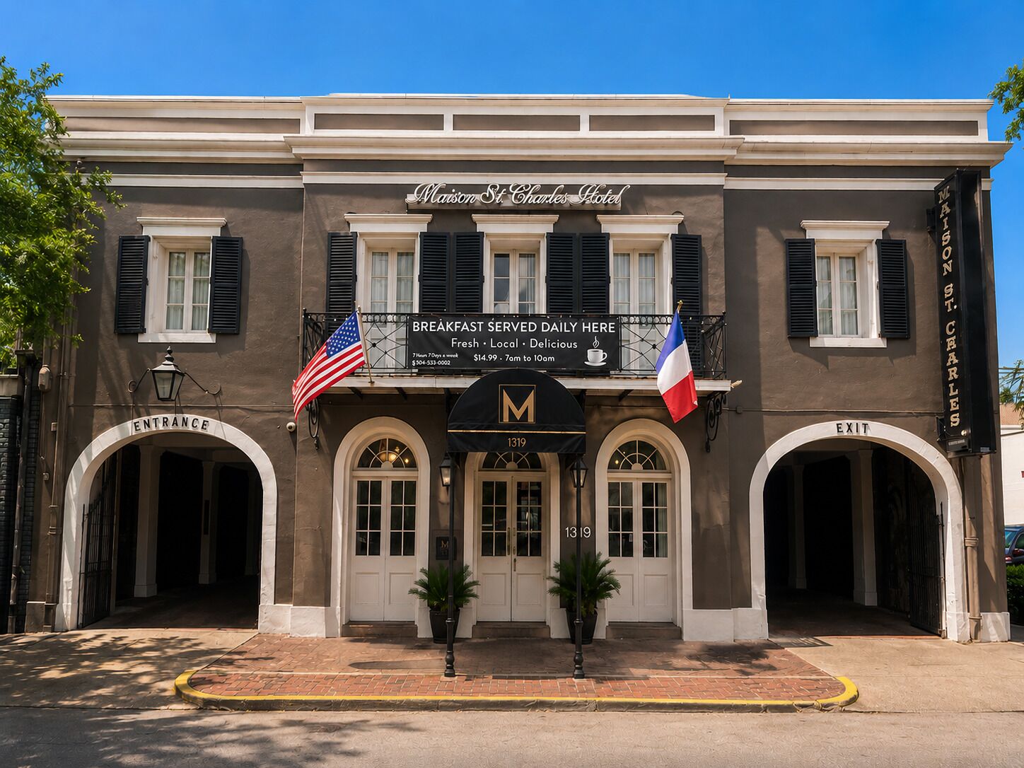 Front of property