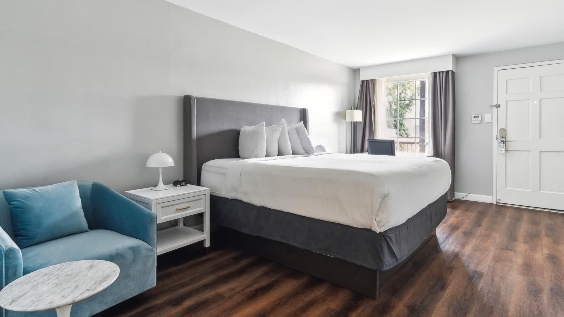 Pillow-top beds, in-room safe, desk, laptop workspace