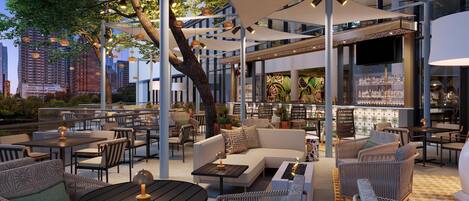 Bar (in der Unterkunft)