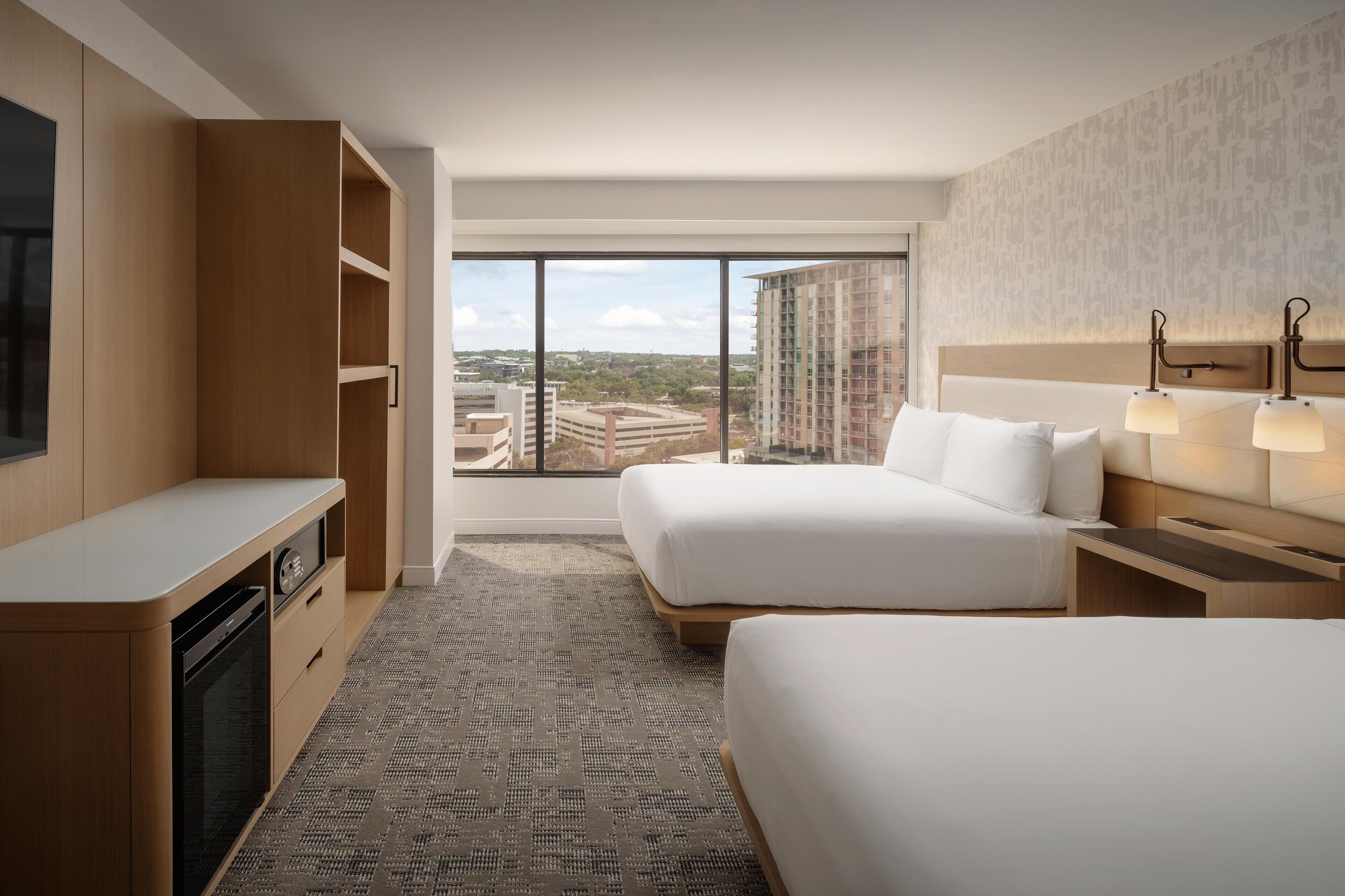 Premium bedding, in-room safe, desk, blackout curtains