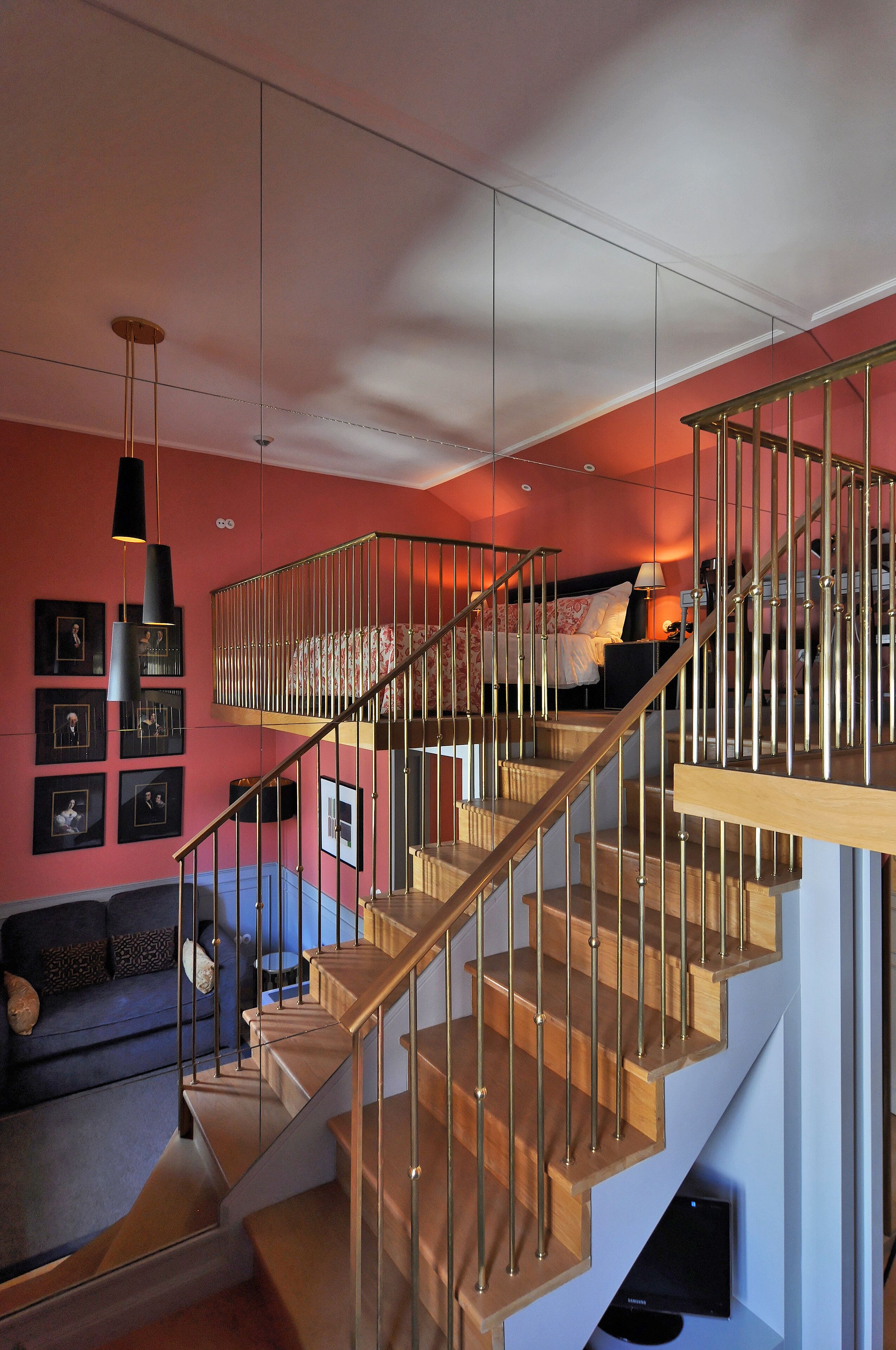 family double room | in-room safe, desk, laptop workspace, soundproofing