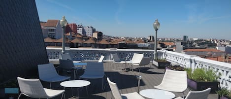 Terrasse sur le toit