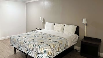 Free WiFi, bed sheets