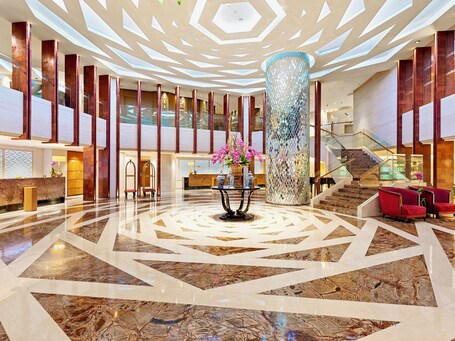 Sala de estar en el lobby
