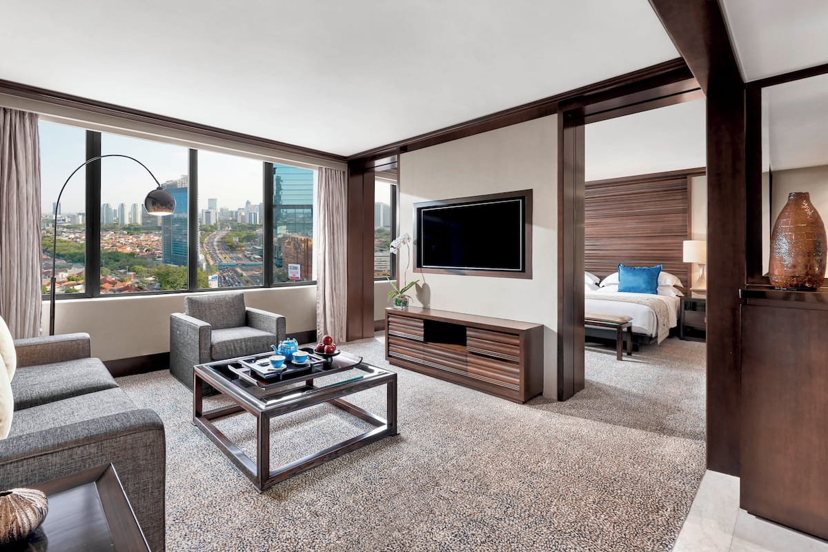 Literie de qualité supérieure, couette en duvet d'oie, minibar