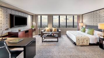 Deluxe-Zimmer, 1 King-Bett | Hochwertige Bettwaren, Daunenbettdecken, Minibar, Zimmersafe