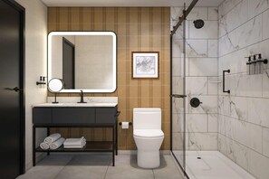Amenidades de baño gratuitas, secadora de cabello, toallas, jabón 